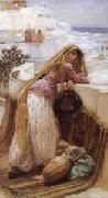 unknow artist Arab or Arabic people and life. Orientalism oil paintings 338 Germany oil painting artist